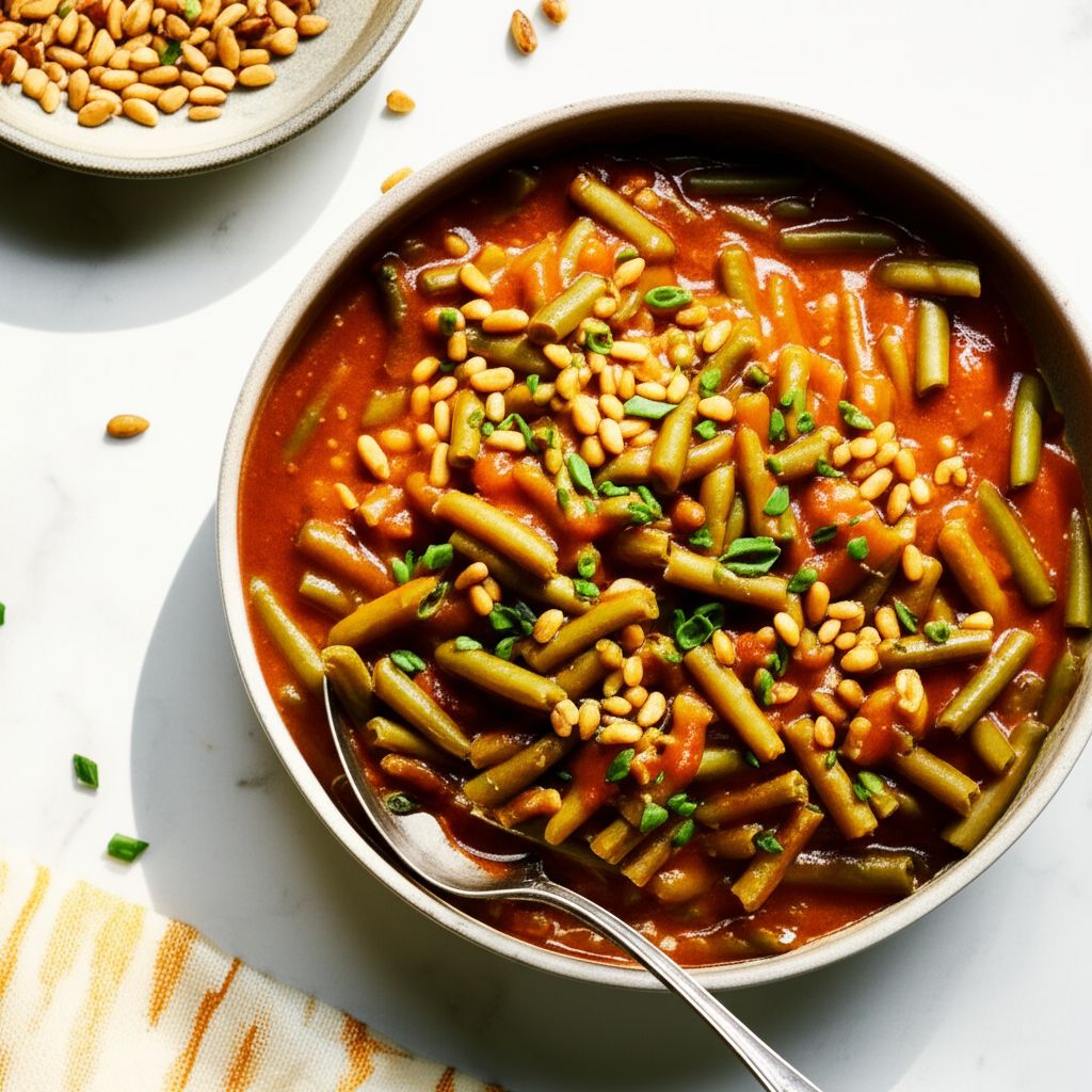 Spanish Green Beans and Tomatoes