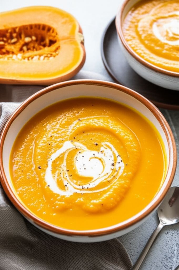 Spiced Butternut Squash Soup