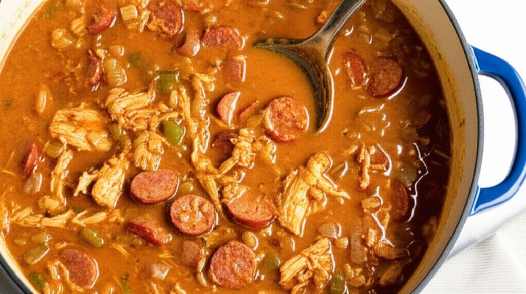 Spicy Turkey Gumbo