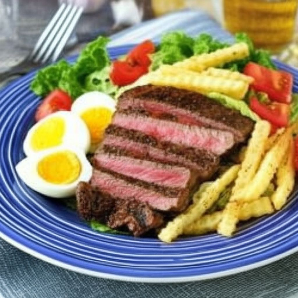 Steak 'n' Fries Salad