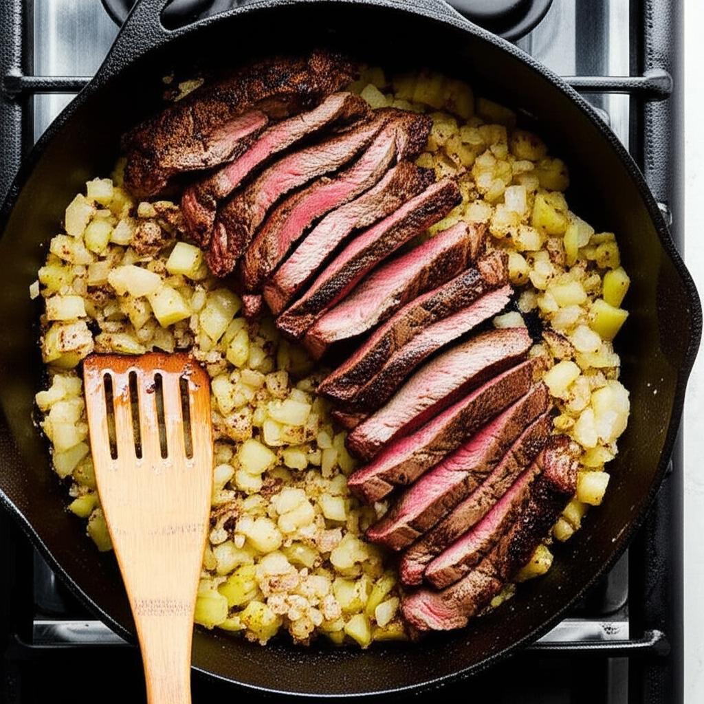 Steak and Egg Hash