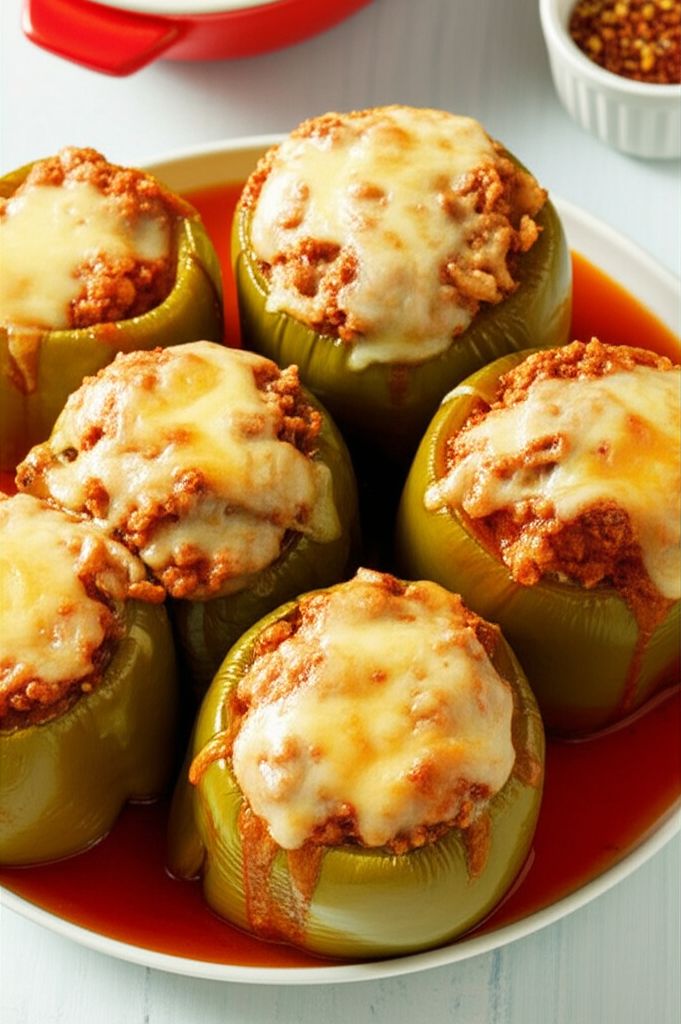 Stuffed Green Peppers