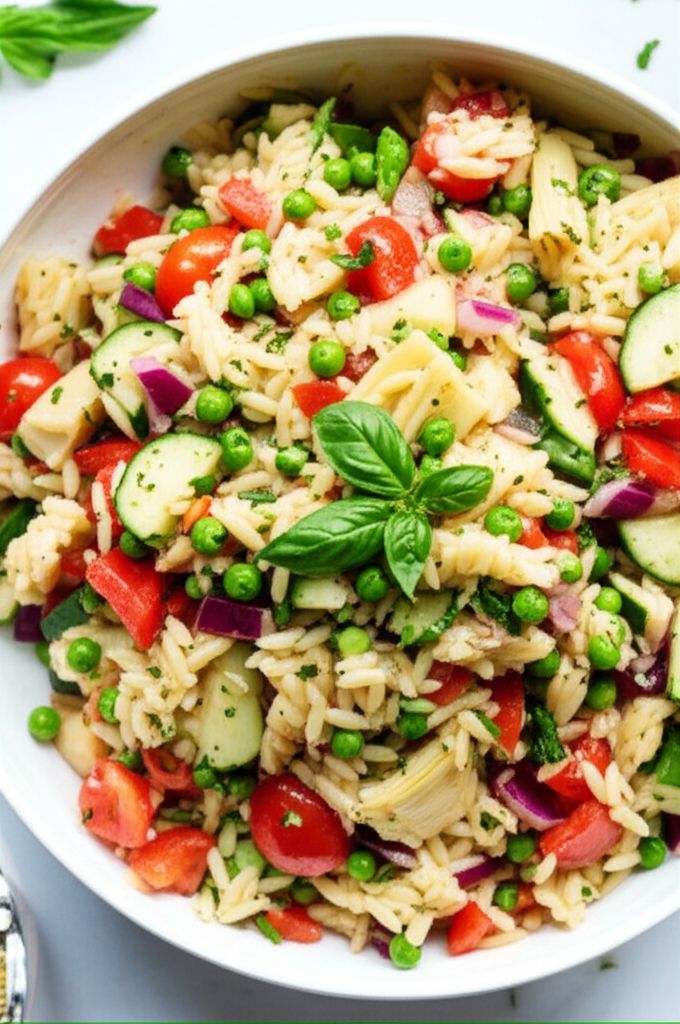 Summertime Orzo Salad