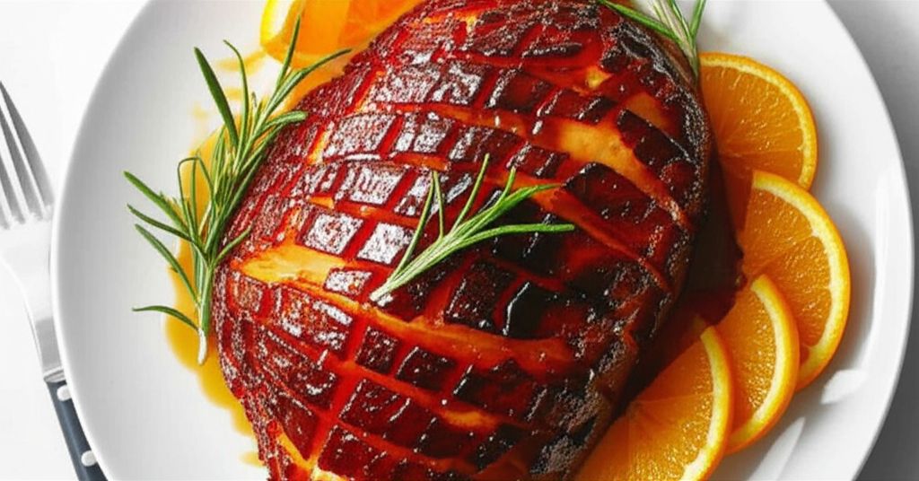 Tangy Honey-Glazed Ham