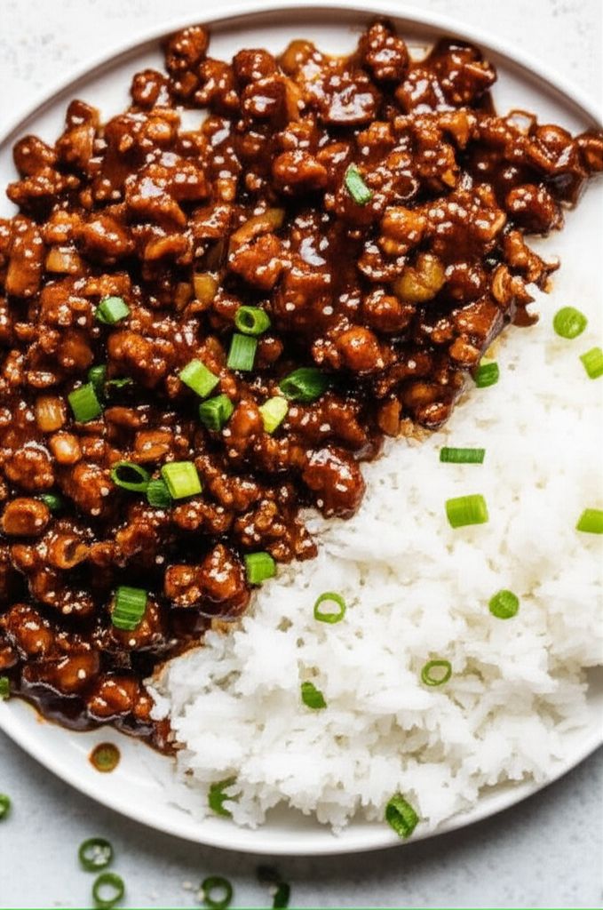 Teriyaki Ground Beef Skillet