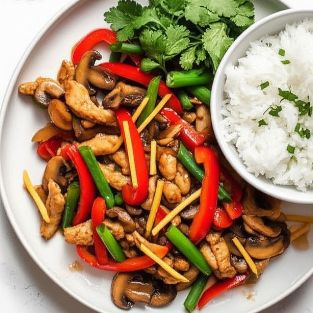 Thai Ginger Chicken (Gai Pad King)