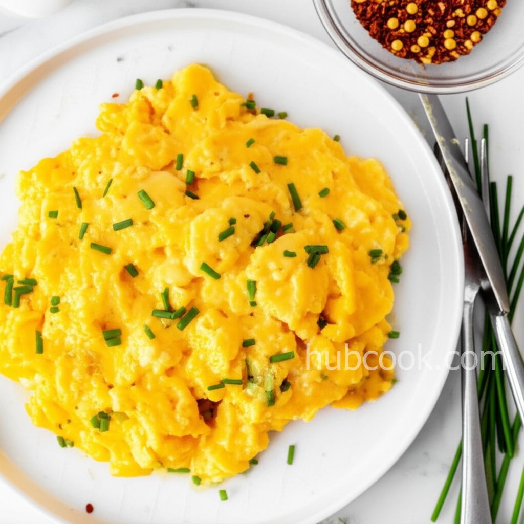 The Secret to Fluffy Scrambled Eggs