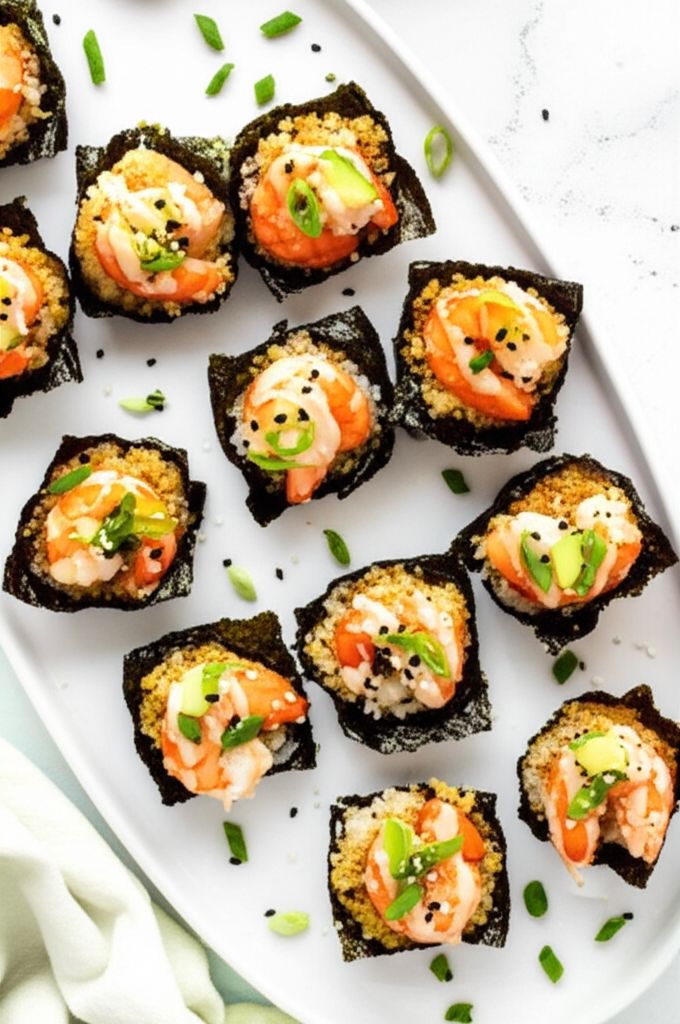 TikTok Shrimp Sushi Bake Cups