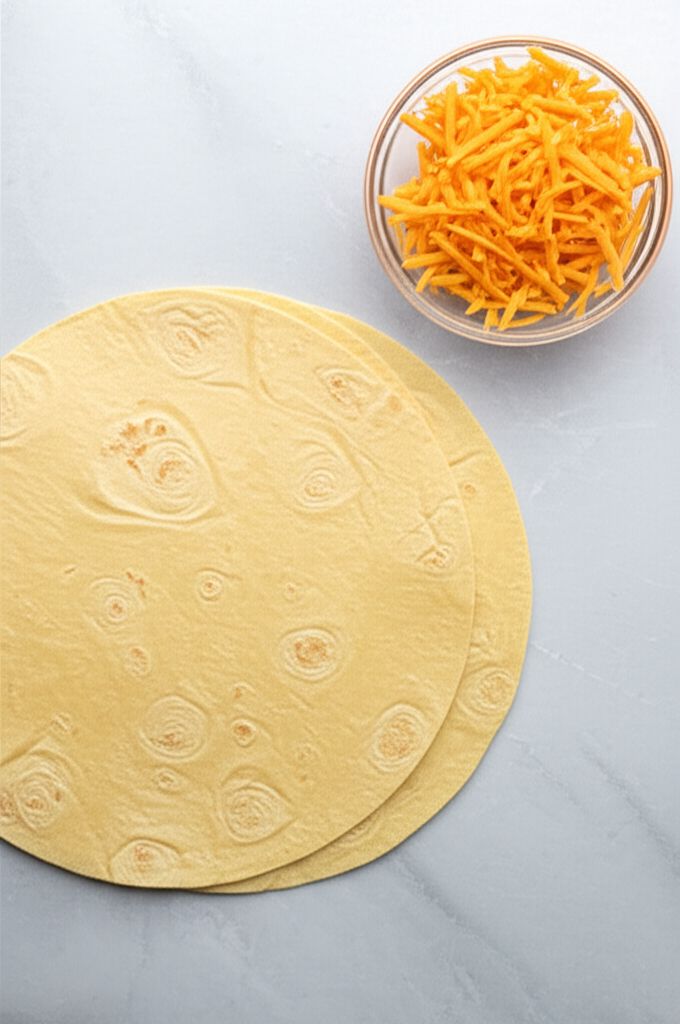 2-Minute Cheese Quesadillas