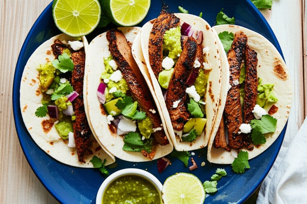 Adobo Lime Steak Tacos