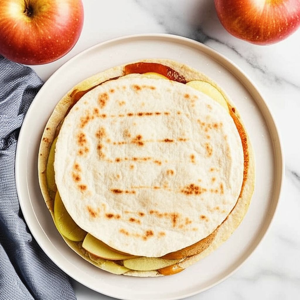 Apple Cinnamon Brie Quesadillas