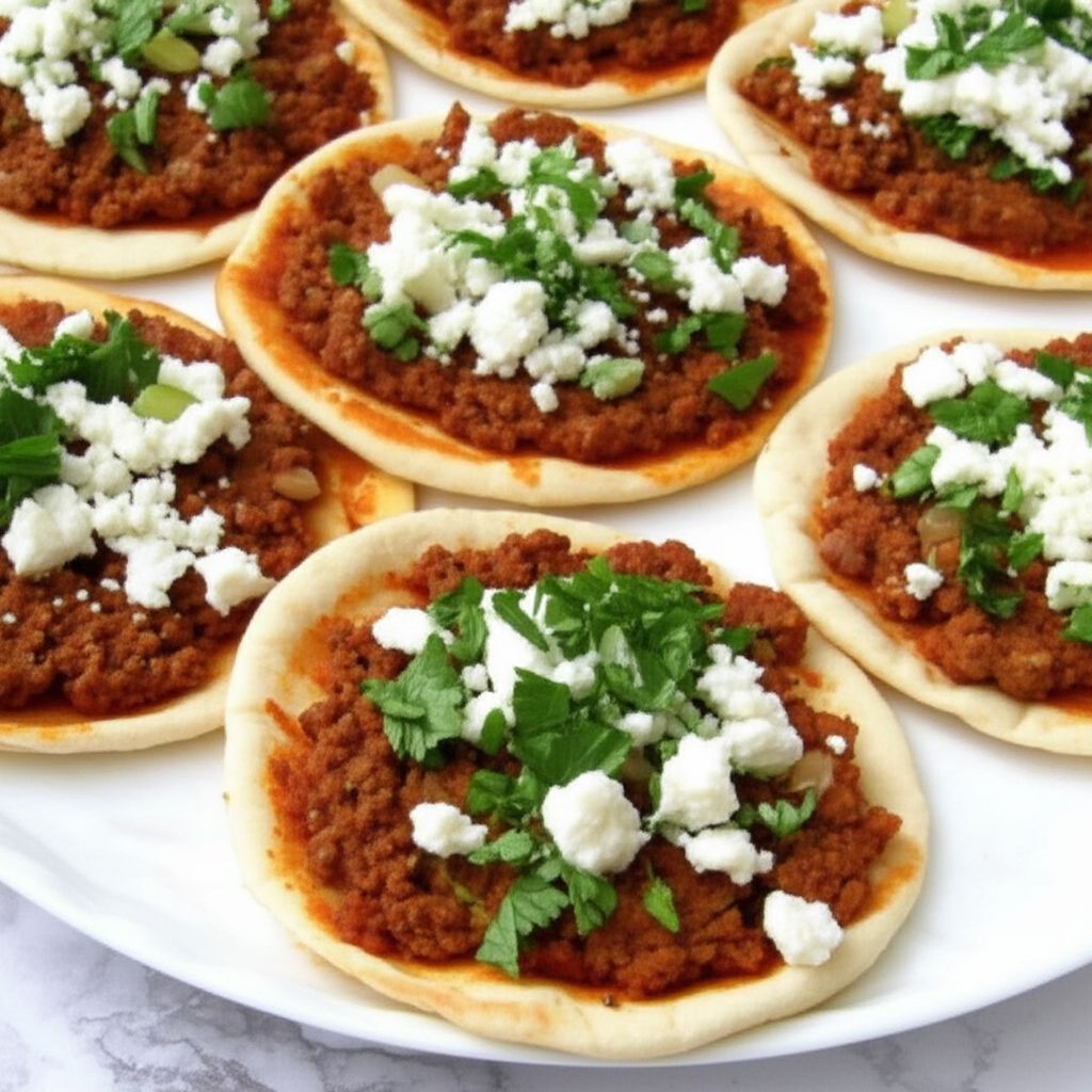 Armenian Pizzas (Lahmahjoon)