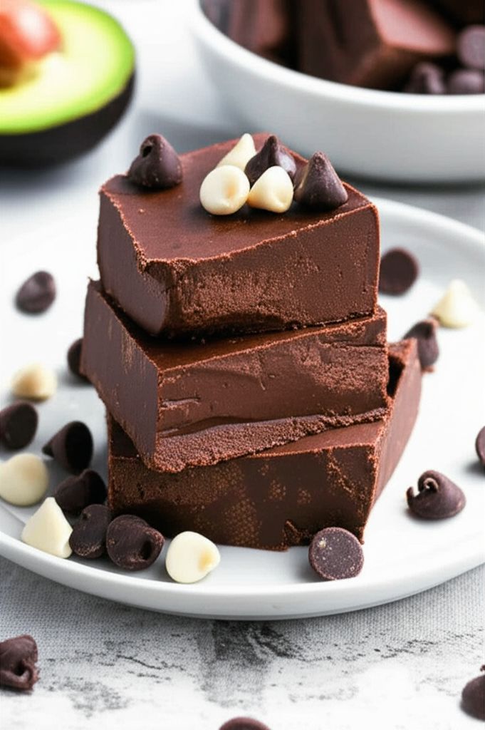Avocado Irish Cream Fudge