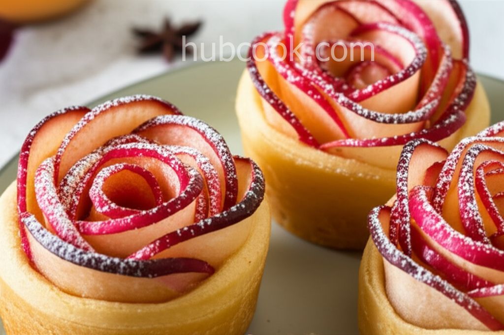 Baked Apple Roses