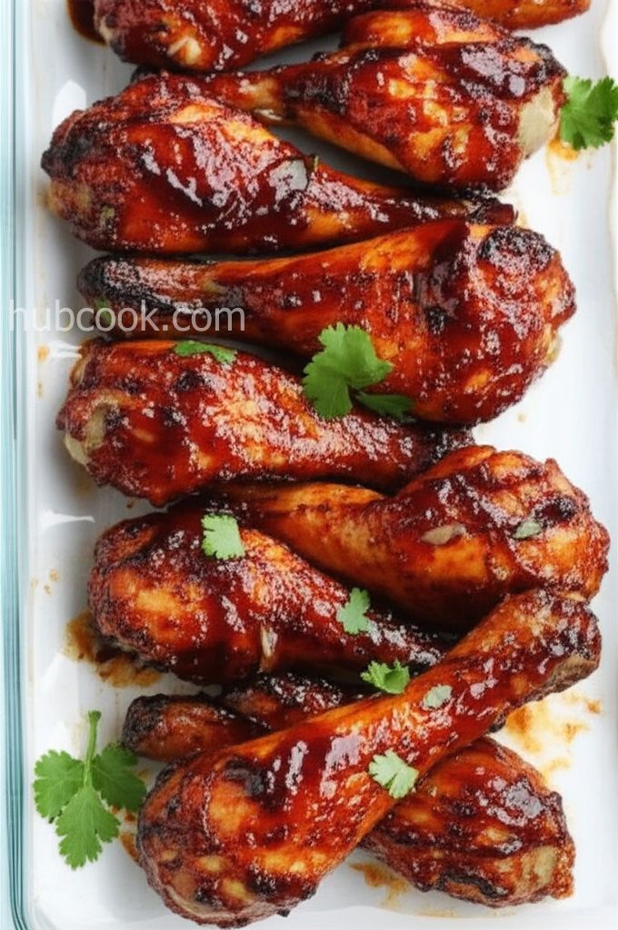 Baked BBQ Chicken Drumsticks