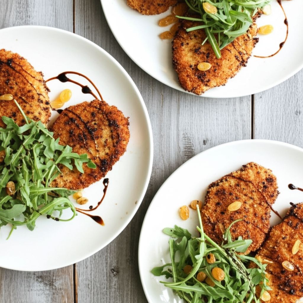 Baked Veal Milanese
