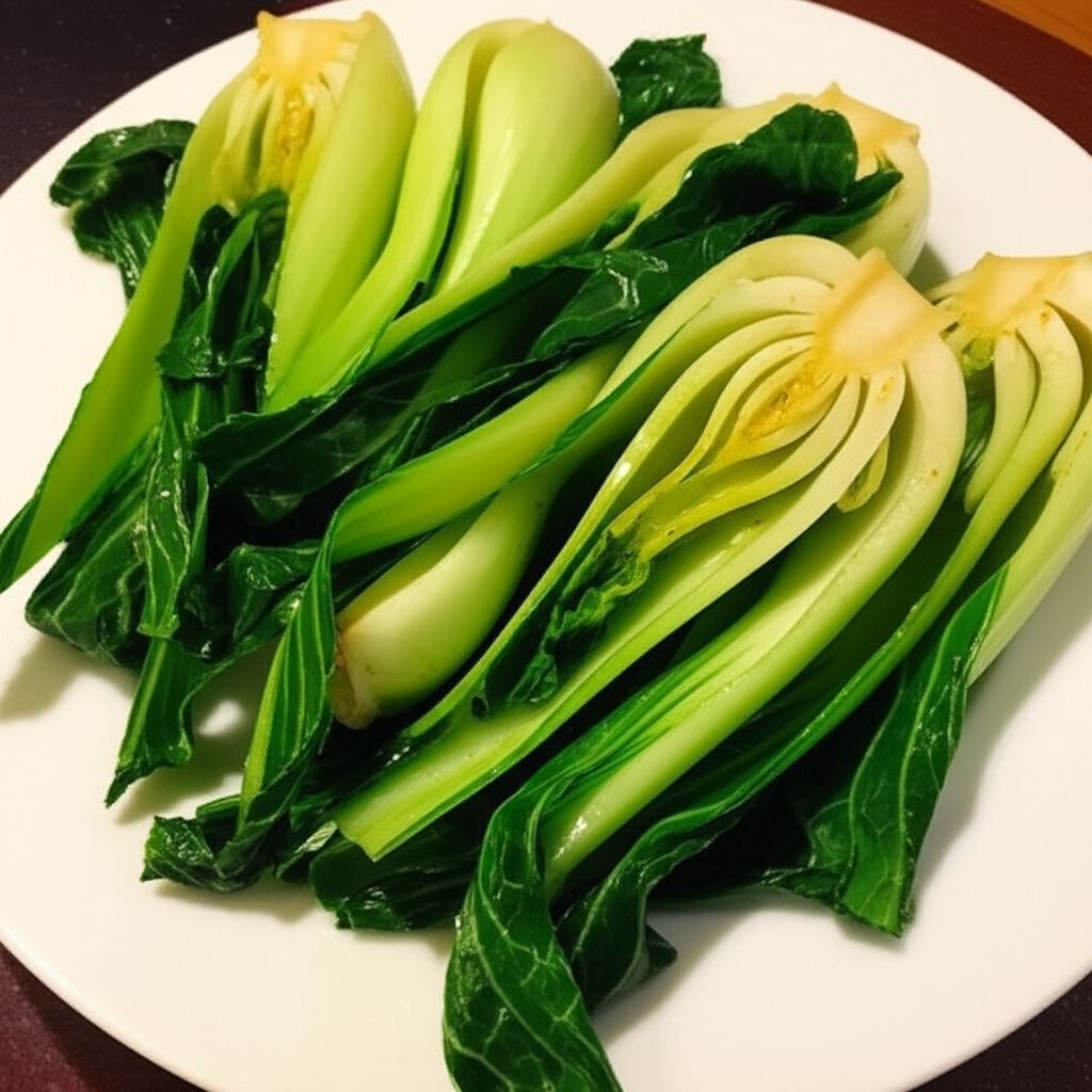 Balsamic Vinegar and Ginger Bok Choy