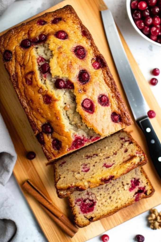 Banana Cranberry Bread