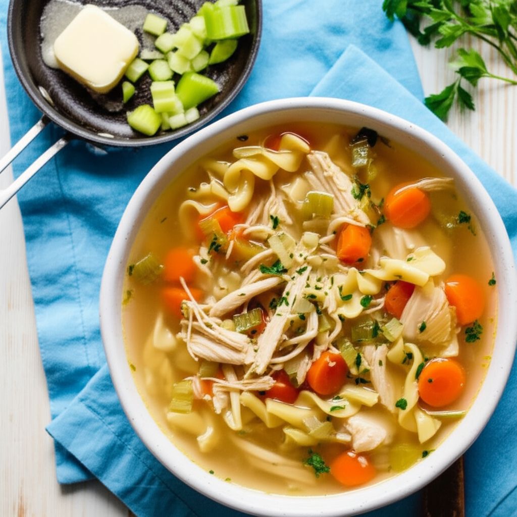 Bapa's Chicken Noodle Soup