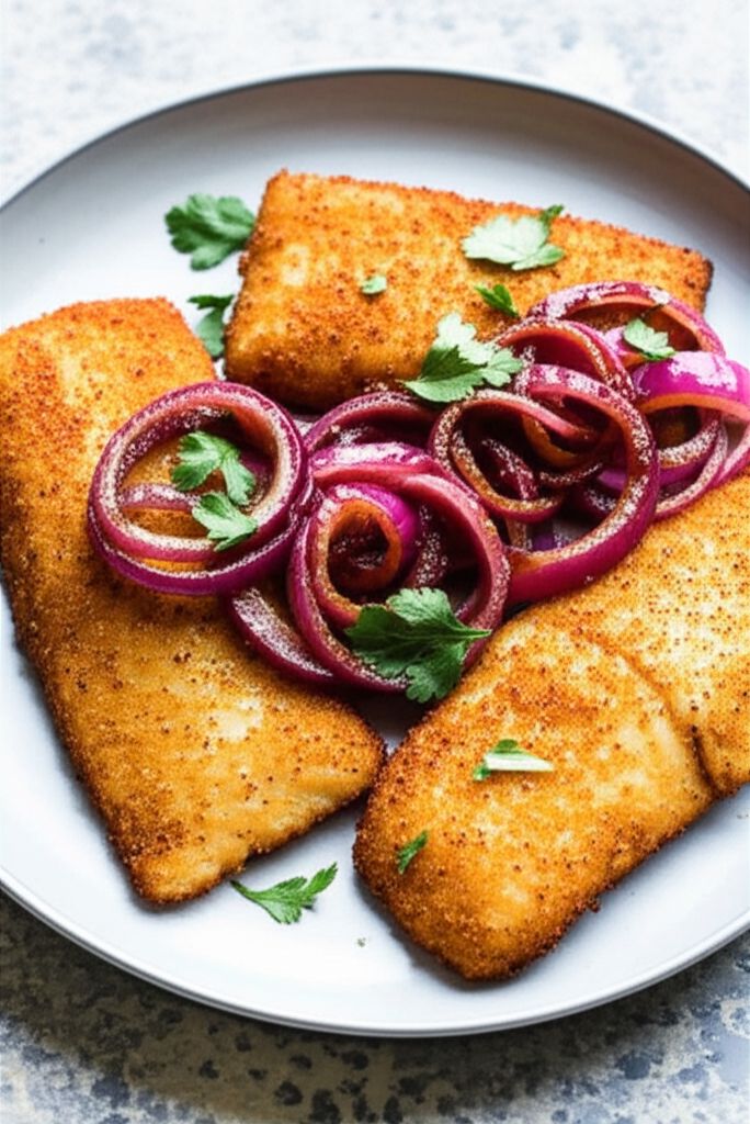 Battered Balsamic Fish