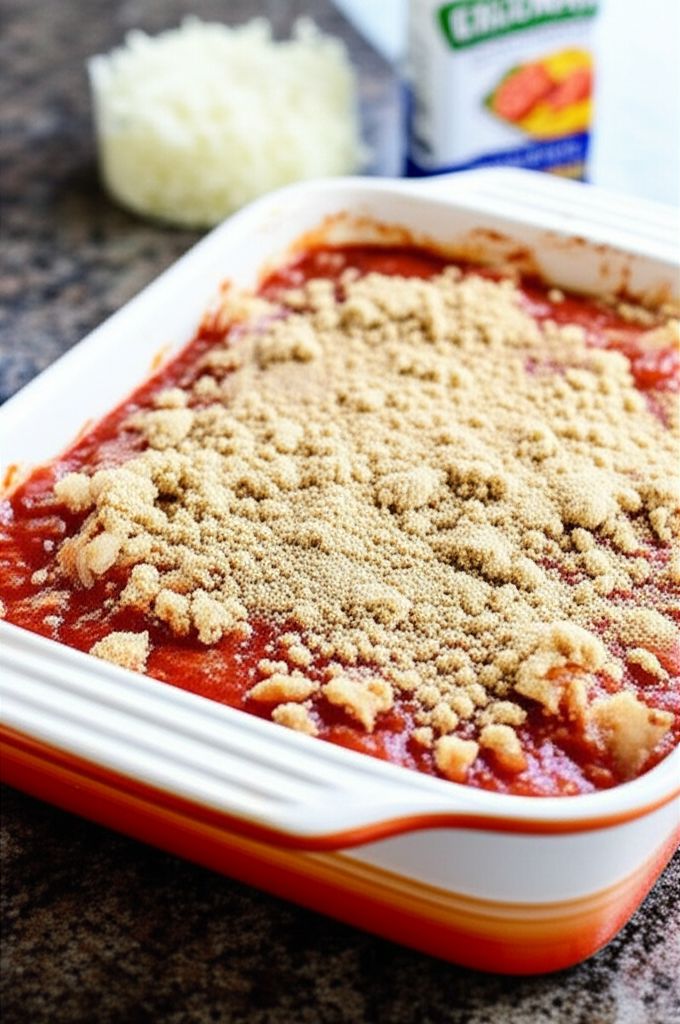 BBQ Sauerkraut Casserole
