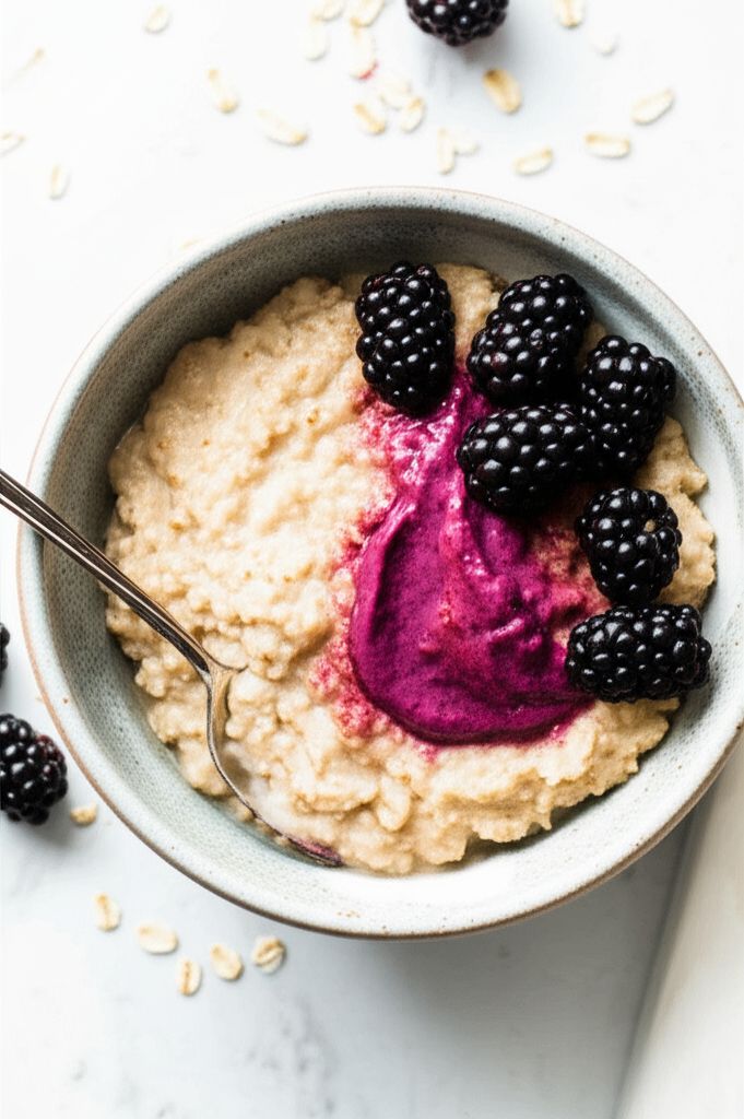 Blackberry Pie Oatmeal