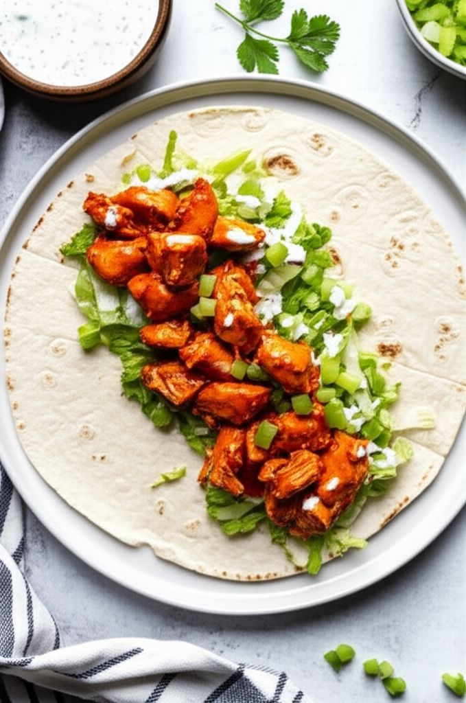 Buffalo Chicken Wraps