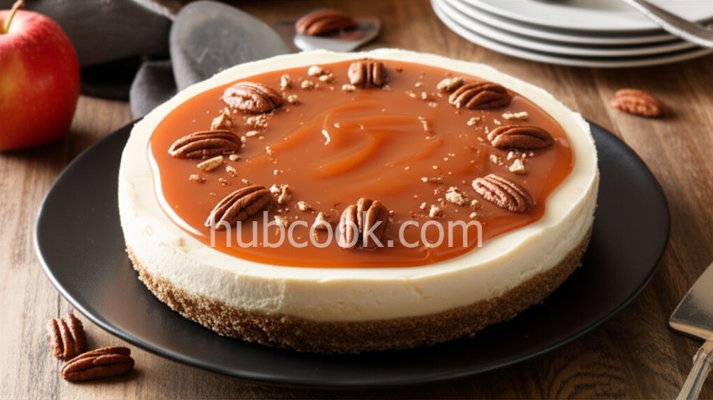 Caramel Apple Cheesecake