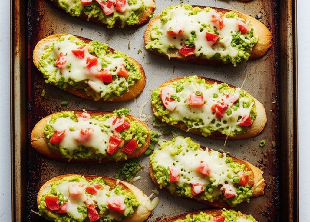 Cheesy Avocado Bites