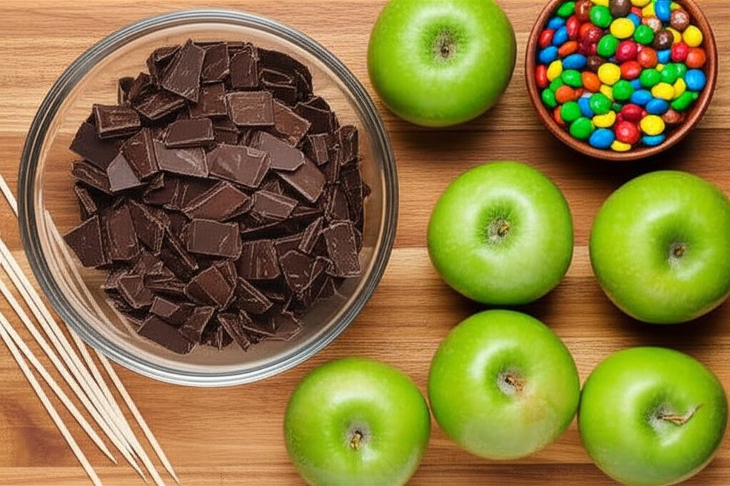 Chocolate Dipped Apples