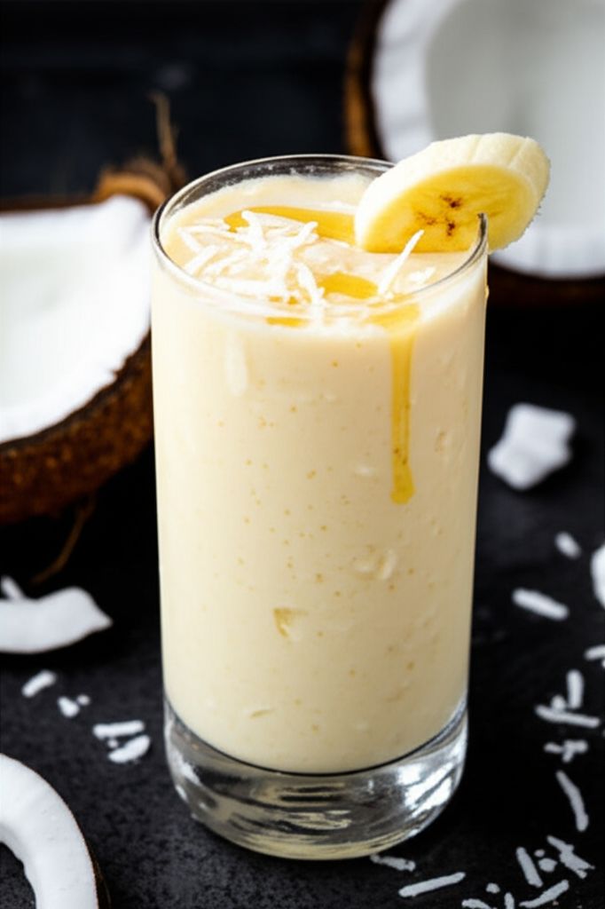 Coconut and Banana Smoothie
