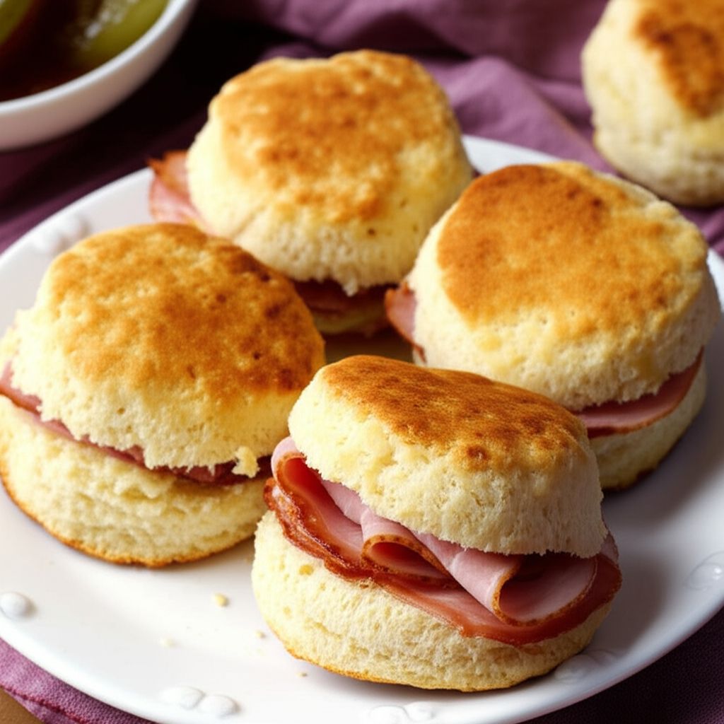 Country Ham and Biscuits