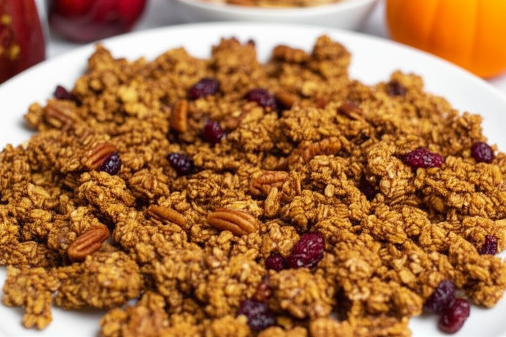 Crunchy Pumpkin Pie Granola