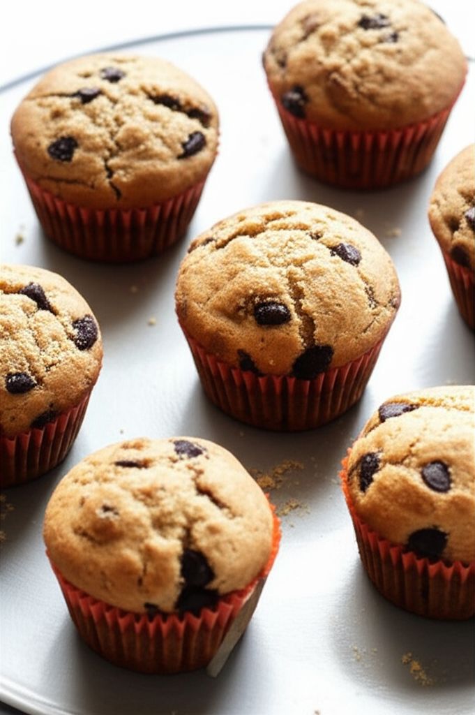 Delicious Banana Vegan Muffins (Sugar Free)
