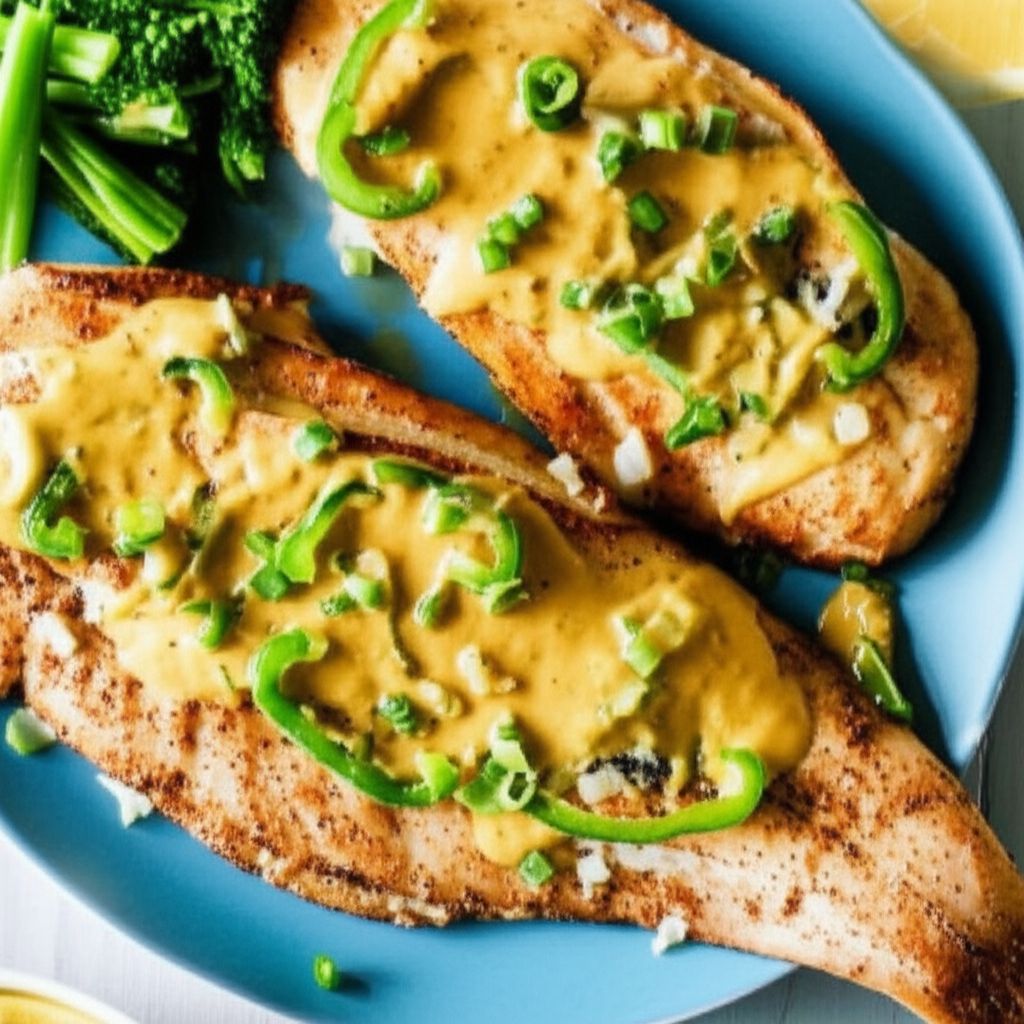 Dijon Mustard Baked Catfish