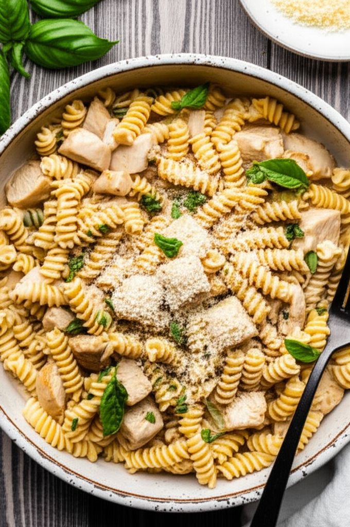 Easy One-Pot Chicken Alfredo