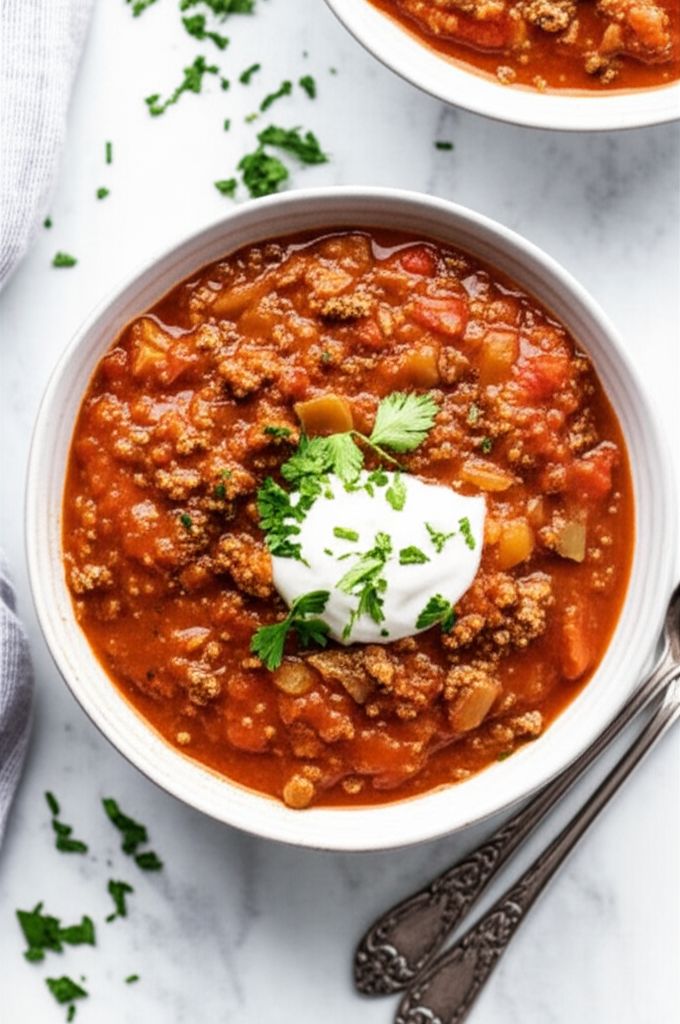 Easy Stuffed Pepper Soup