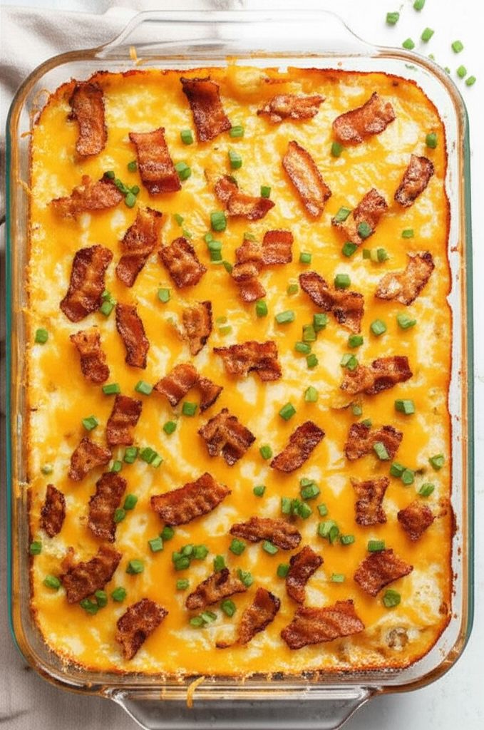 Easy Twice-Baked Potato Casserole