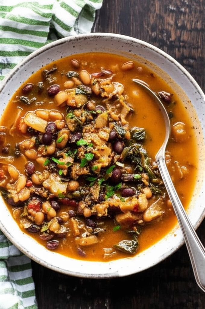 Fennel and Black Bean Soup