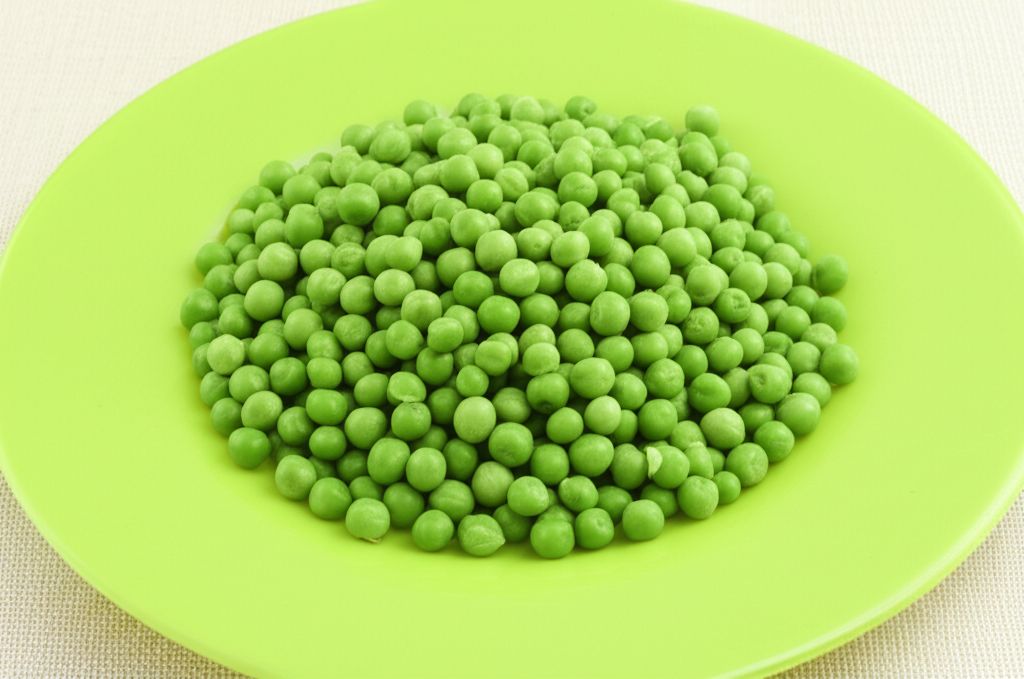First Baby Food: Peas