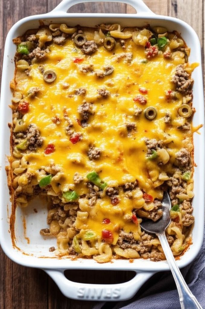 Grandma's Beef and Noodle Casserole