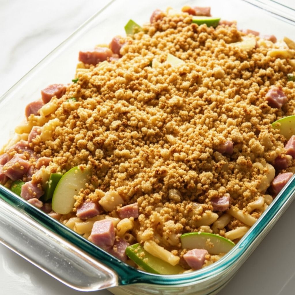 Ham and Mac Bake