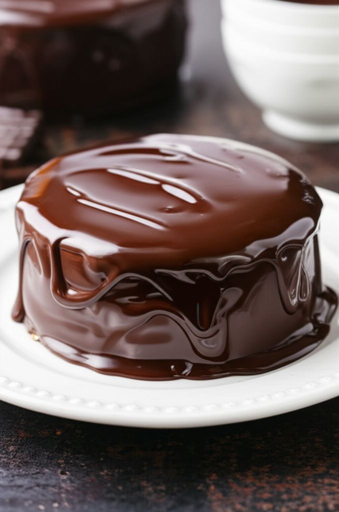 Hard Chocolate Glaze