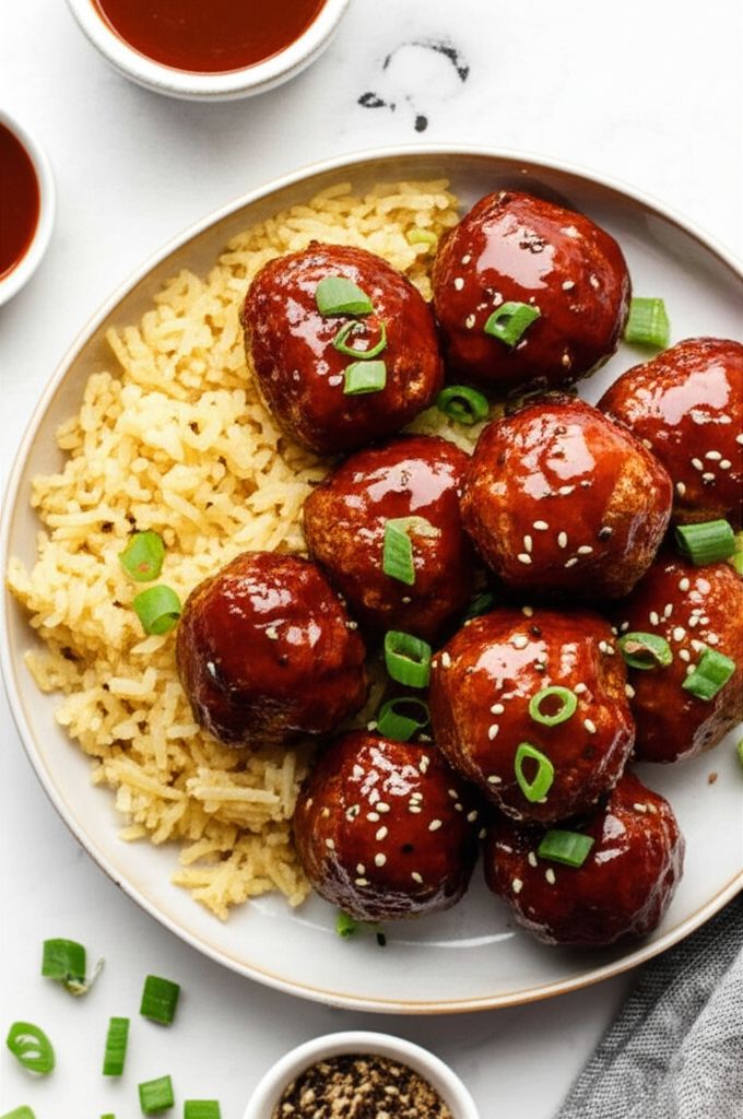 Hoisin Asian Meatballs