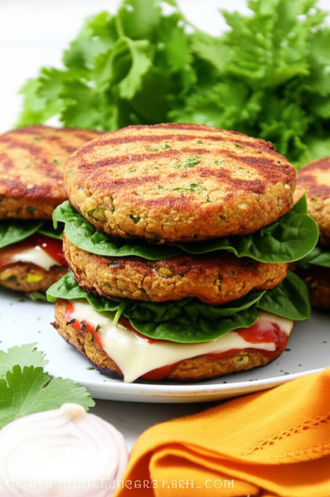 Homemade Ground Chicken-Chickpea Burgers