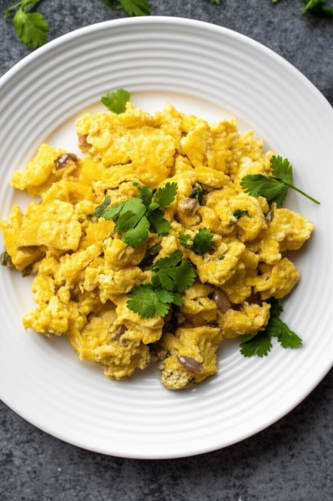 Indian-Style Scrambled Eggs