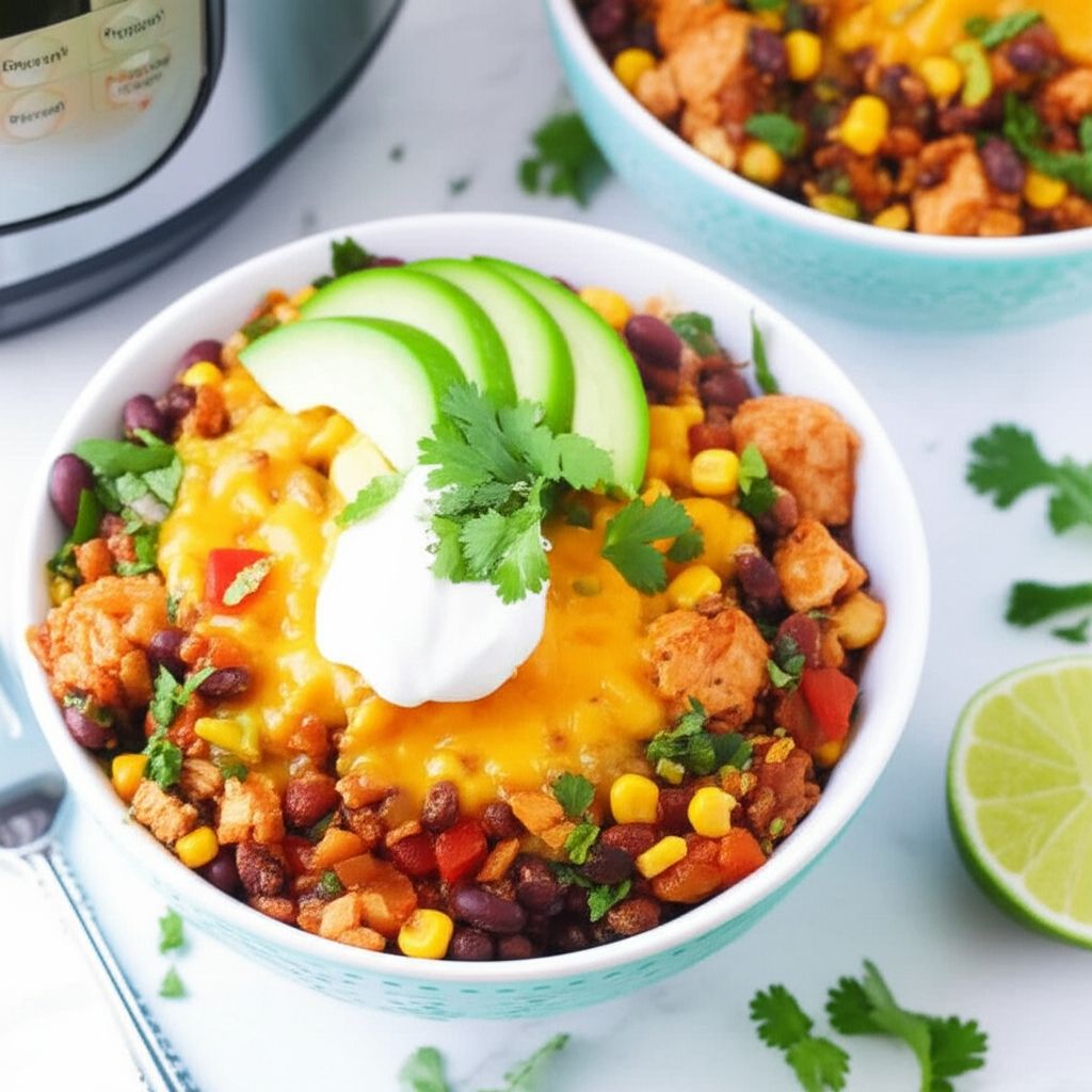 Instant Pot® Chicken Burrito Bowl