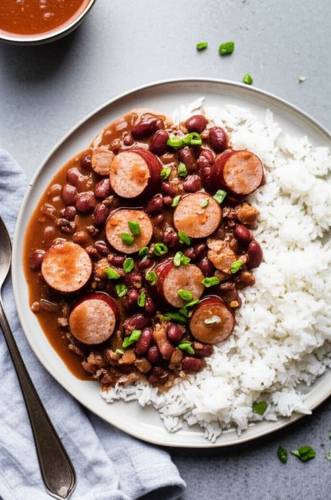 Instant Pot® Red Beans and Rice with Sausage