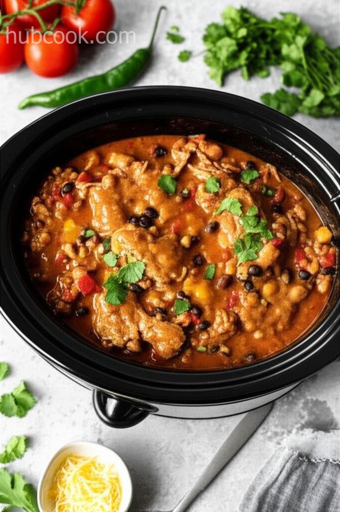 Latin-Inspired Spicy Cream Chicken Stew