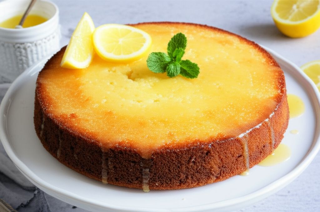 Lemon Polenta Cake